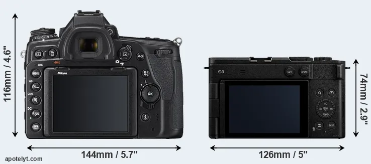 Comparison D780 or S9 rear