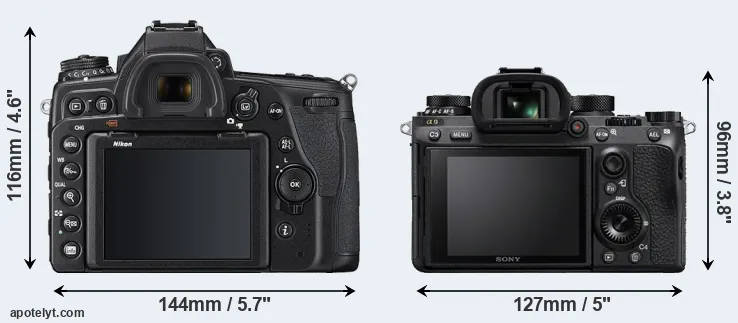 Comparison D780 or A9 rear