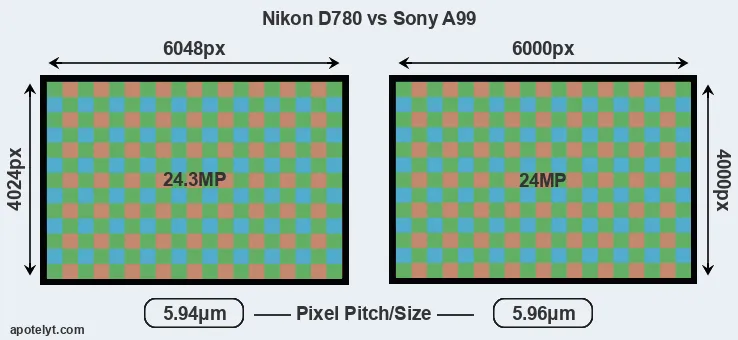 D780 versus A99 MP