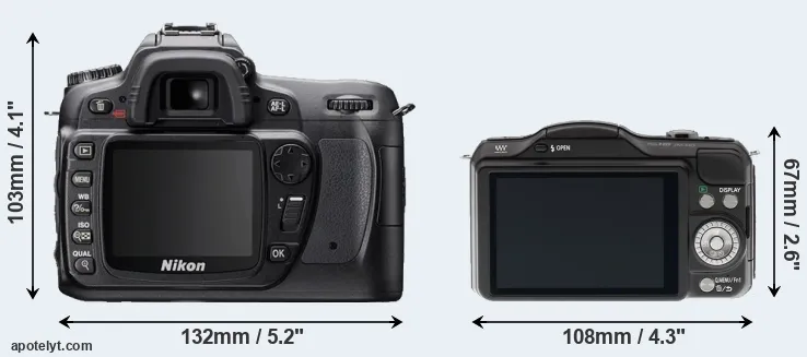Comparison D80 or GF5 rear