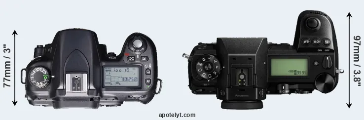 Compare D80 versus S1 top