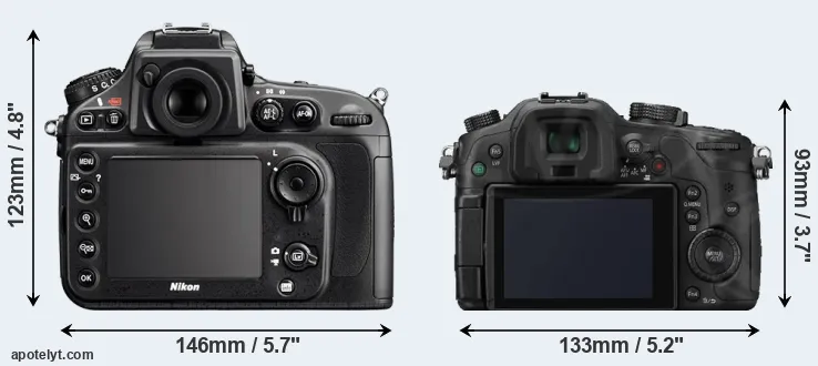 Comparison D800E or GH3 rear