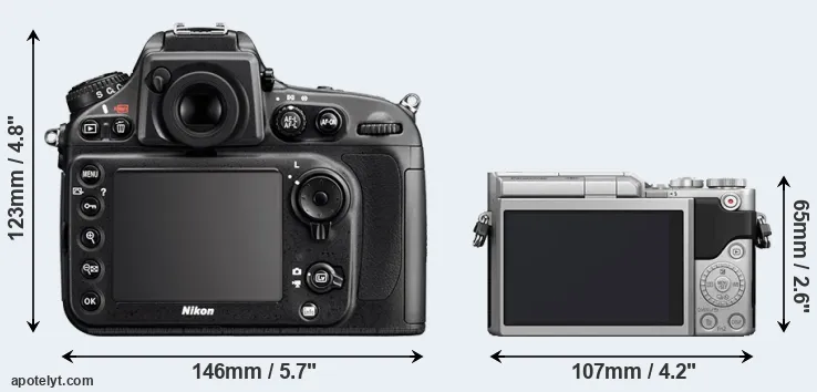 Comparison D800E or GX800 rear