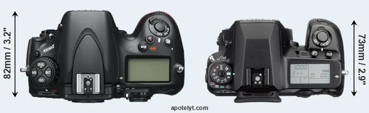 Compare D800E versus K-5 II top