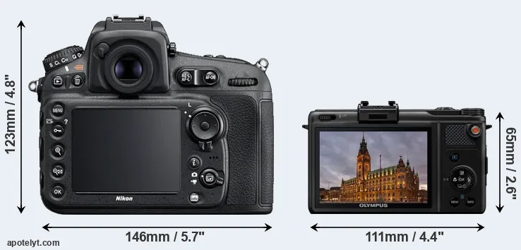 Comparison D810 or XZ-1 rear