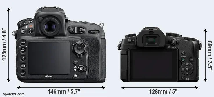 Comparison D810 or G80 rear