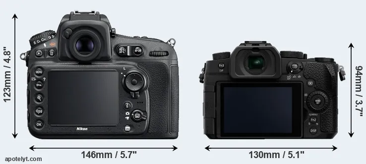 Comparison D810 or G95 rear