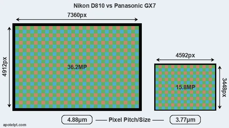 D810 versus GX7 MP