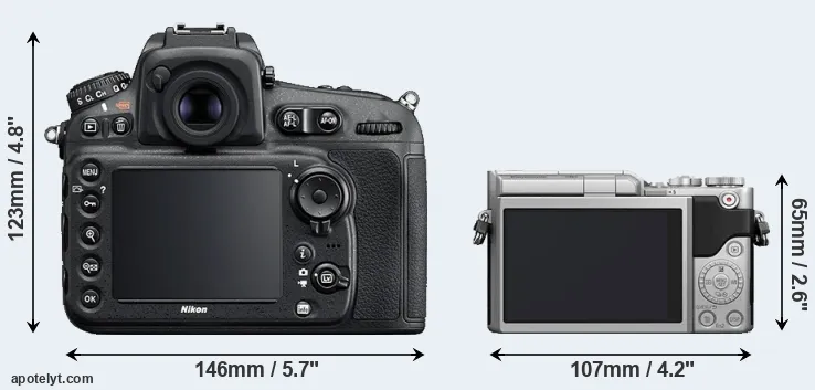 Comparison D810 or GX800 rear