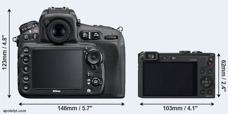 Comparison D810 or LF1 rear