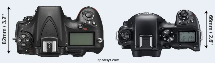 Compare D810 versus NX1 top