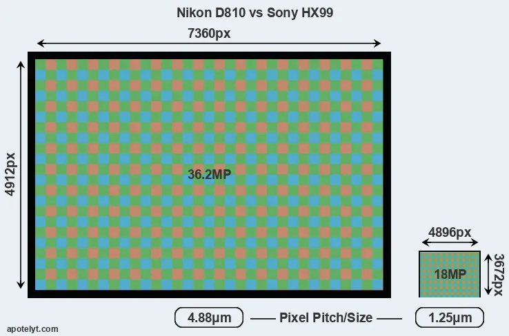 D810 versus HX99 MP