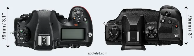 Compare D850 versus E-M1X top