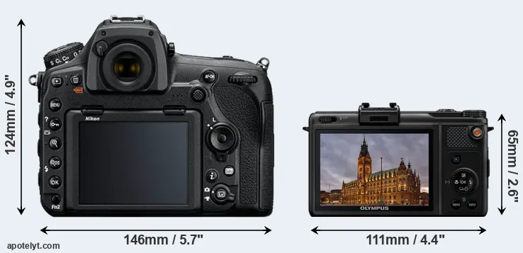 Comparison D850 or XZ-1 rear
