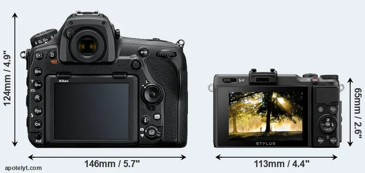 Comparison D850 or XZ-2 rear