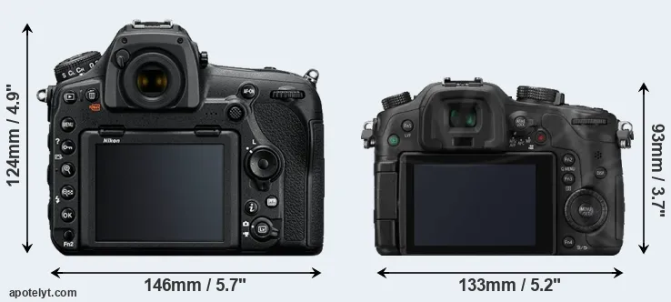 Comparison D850 or GH3 rear