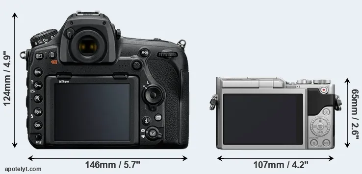 Comparison D850 or GX850 rear