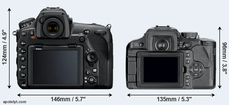 Comparison D850 or L10 rear