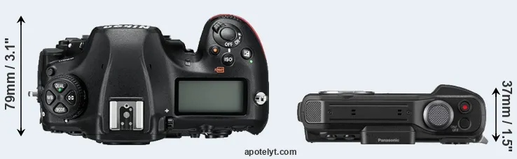 Compare D850 versus TS7 top