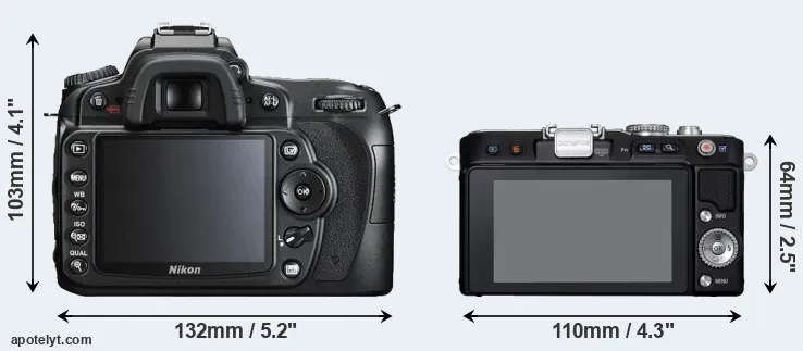 Comparison D90 or E-PL3 rear