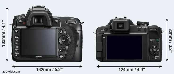 Comparison D90 or FZ100 rear