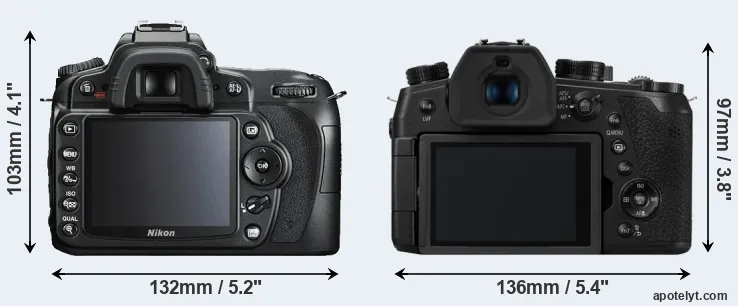 Comparison D90 or FZ1000 II rear