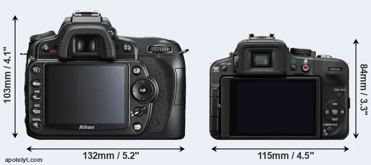 Comparison D90 or G3 rear