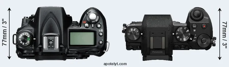 Compare D90 versus G7 top