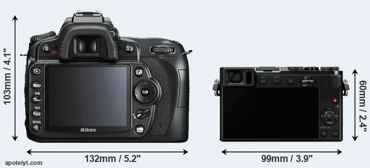 Comparison D90 or GM5 rear