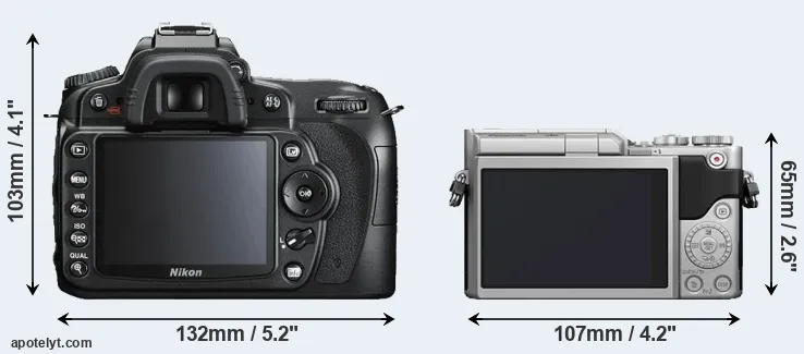 Comparison D90 or GX850 rear