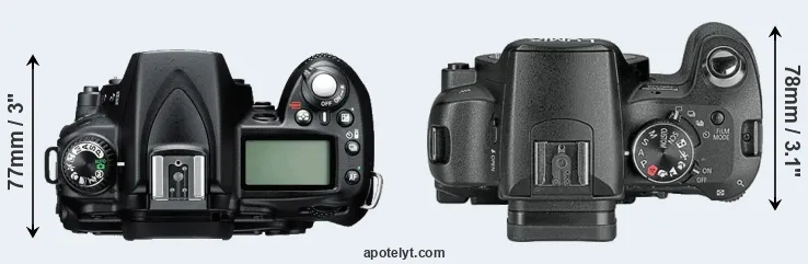 Compare D90 versus L10 top