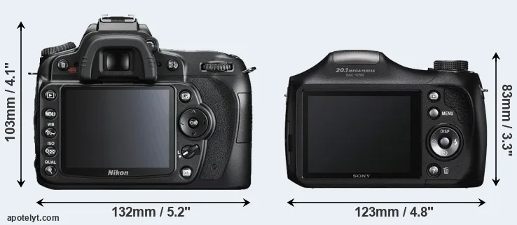 Comparison D90 or H200 rear