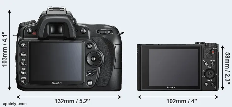 Comparison D90 or HX95 rear
