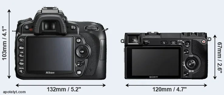Comparison D90 or NEX-7 rear