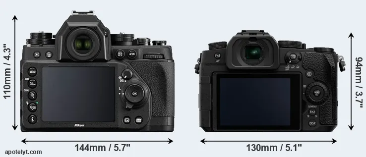 Comparison Df or G90 rear