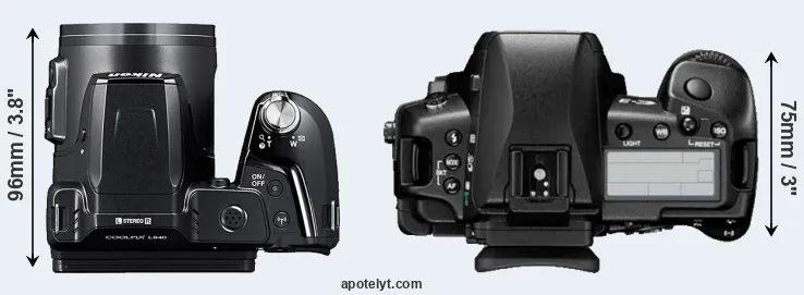 Compare L840 versus E-3 top