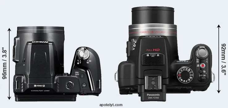 Compare L840 versus FZ100 top