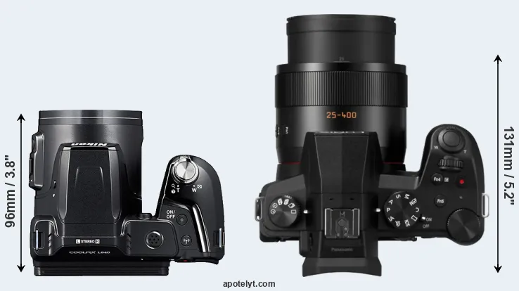 Compare L840 versus FZ1000 II top