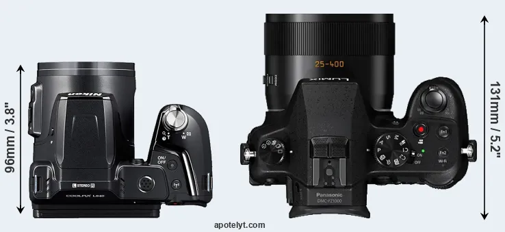 Compare L840 versus FZ1000 top