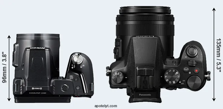 Compare L840 versus FZ2500 top