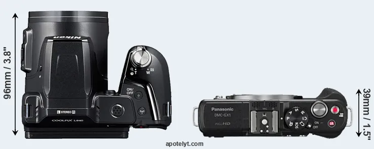 Compare L840 versus GX1 top