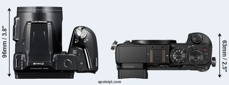 Compare L840 versus GX8 top