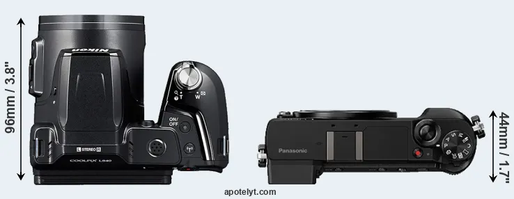 Compare L840 versus GX85 top