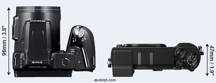 Compare L840 versus GX9 top