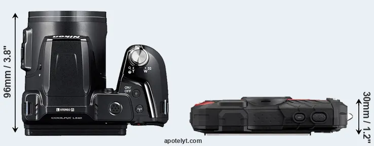 Compare L840 versus WG-60 top