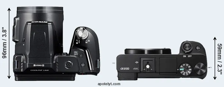 Compare L840 versus A6100 top