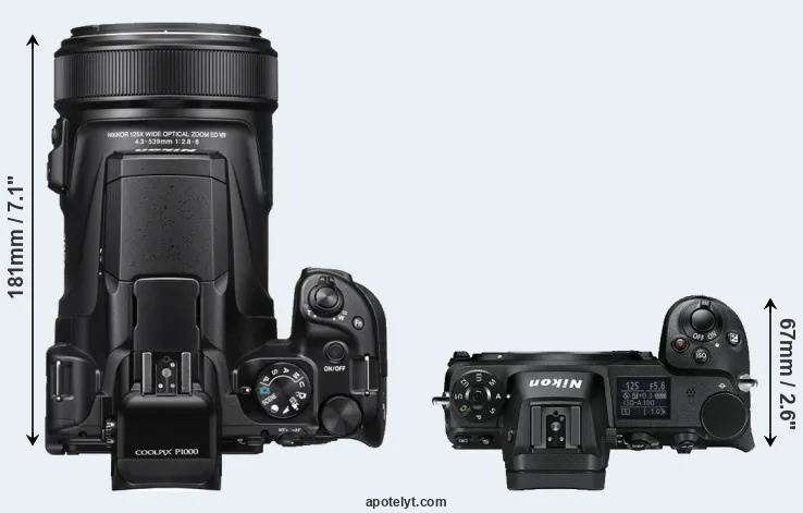 Compare P1000 versus Z6 top