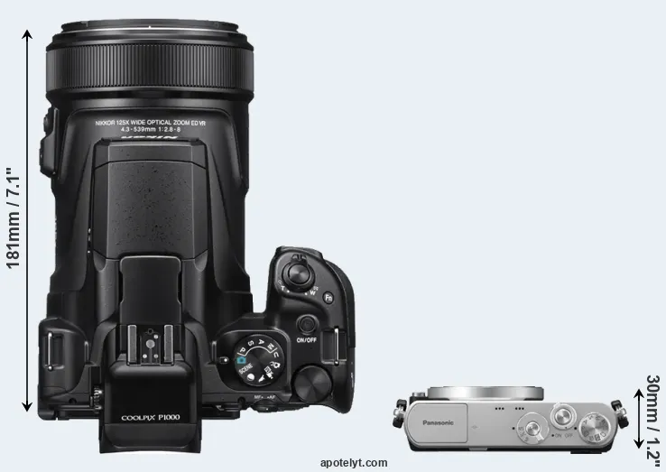 Compare P1000 versus GM1 top