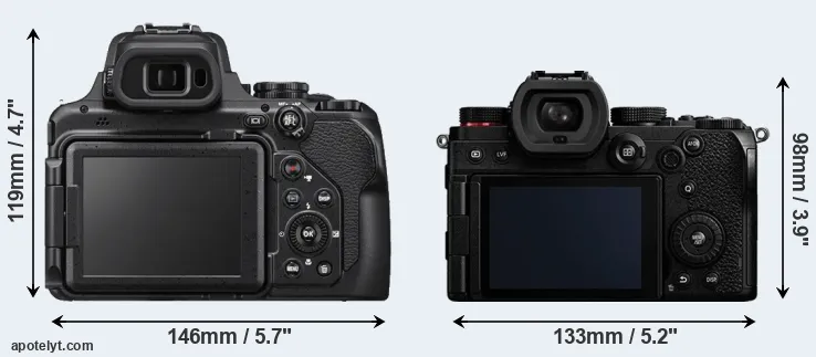 Comparison P1000 or S5 rear