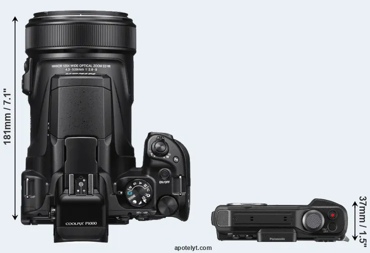 Compare P1000 versus TS7 top